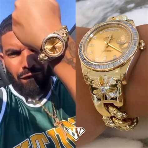 chrome hearts rolex band|drake rolex.